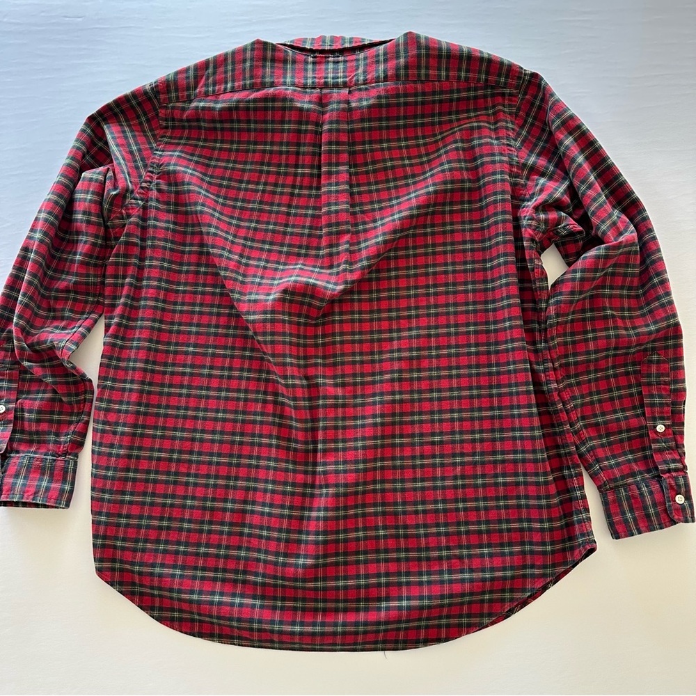 Ralph Lauren CLASSIC FIT Plaid Button Down long Sleeve Shirt Plaid XL - Picture 9 of 10